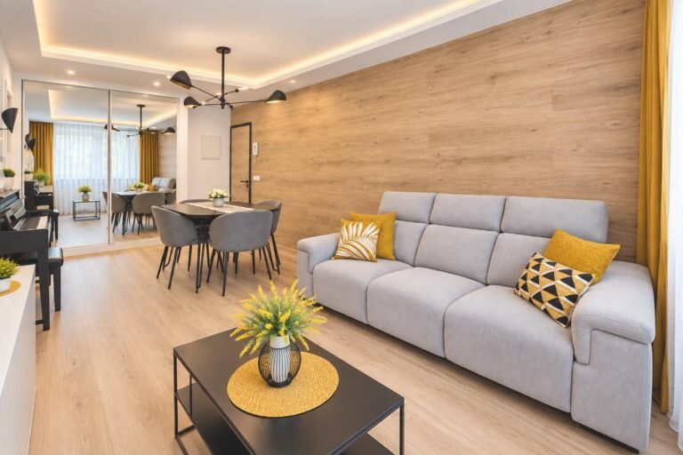 Reforma integral de salón moderno en Madrid - Global Oltenia
